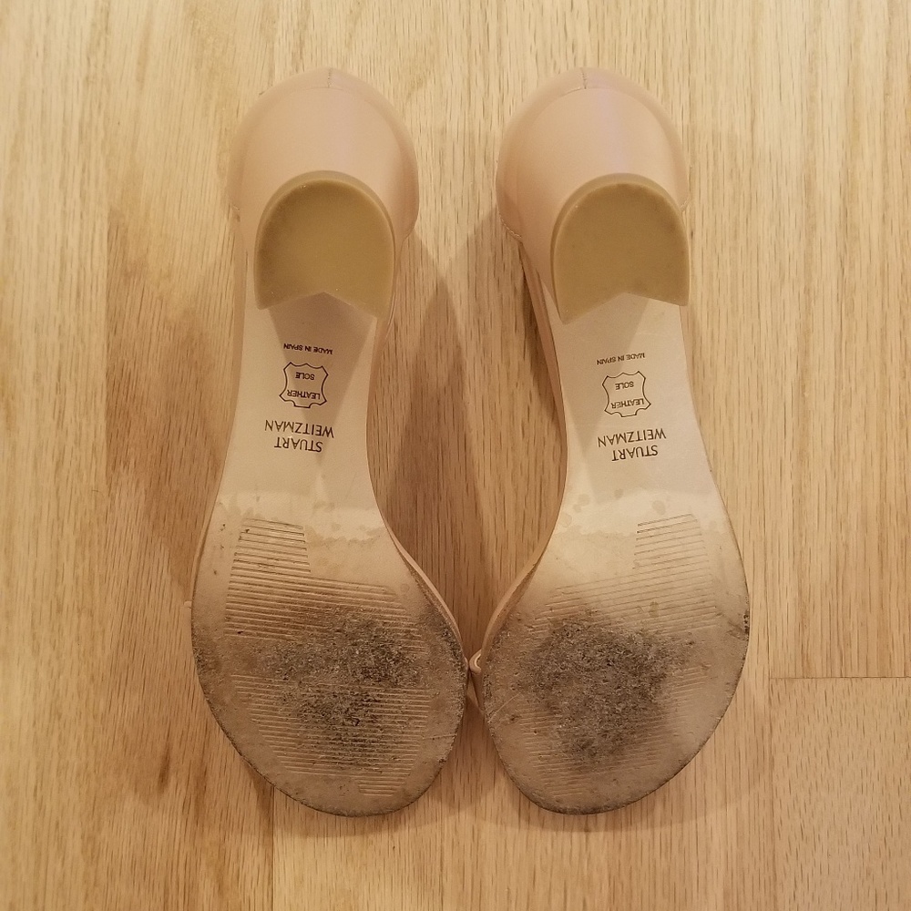 Stuart Weitzman Nearlynude Nude Color Sz 6 - Picture 6 of 8